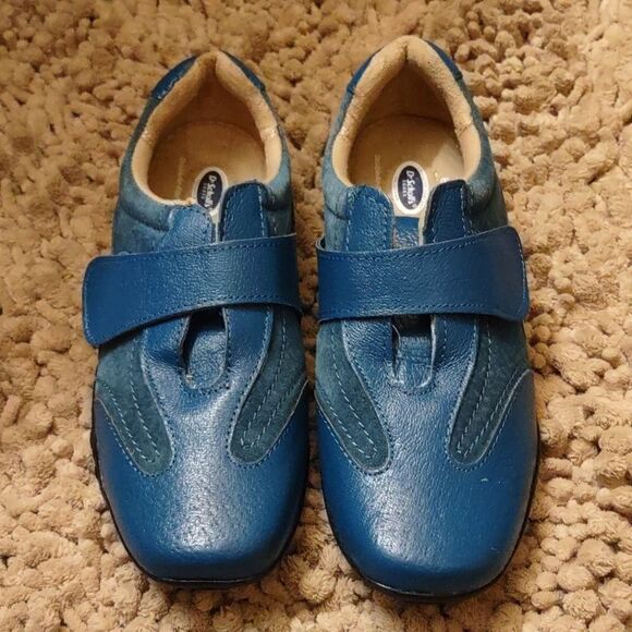 New Dr Scholl's Women's size 7 air pillow insoles blue‎ comfy walking shoe - Picture 1 of 7